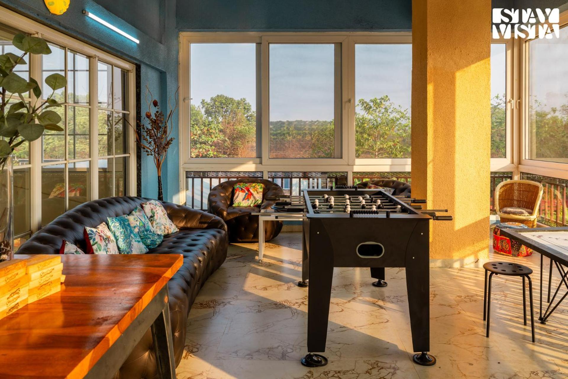 Stayvista'S Hillside Meadows - Mountainside Retreat With Farm View, Pool & Deck, Lawn & Gazebo Chinchavli Exterior photo